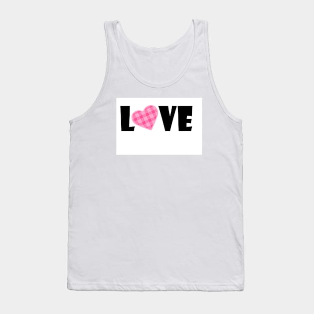 Love On Tank Top by Wanda City